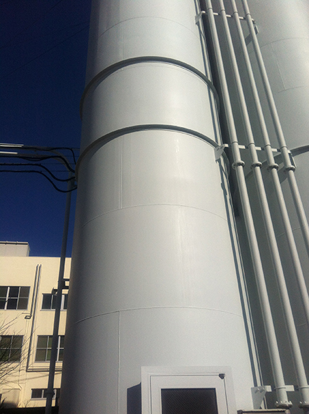 製パン工場（サイロ）