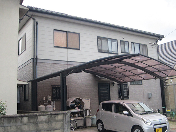 【EX-003α,EX-022α】岡山県Ｈ様邸 外壁遮熱塗装