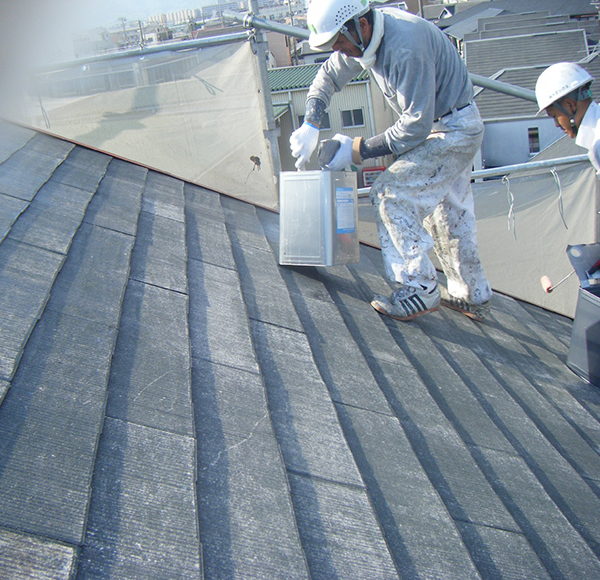 【EX-021α,EX-008α】大阪府U様邸 屋根・外壁遮熱塗装