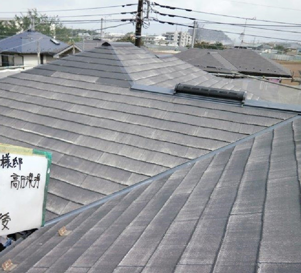 【EX-312α】千葉県H様邸 屋根遮熱塗装